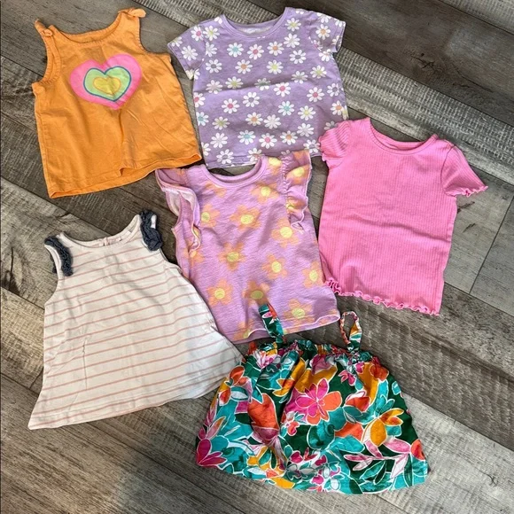 30 piece 18 MONTH GIRL SUMMER LOT - Picture 10 of 11